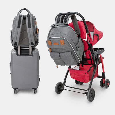 Diaper Bag Backpack Multifunction Waterproof Mommy Bag with Changing Pad
