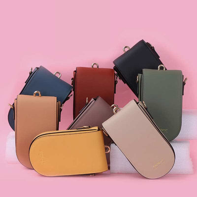 Mini Crossbody Bag Phone Purses for Women Girls with Wrist Strap