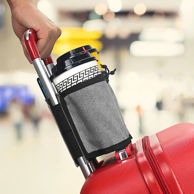 Storage Bag For Travel Suitcase Portable Drink Cup Sleeve