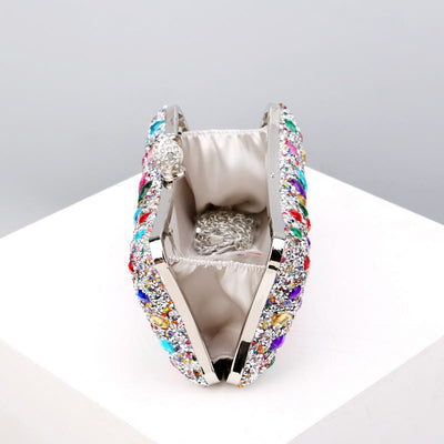 Diamond Encrusted Dinner Bag For Party Fashion Banquet Evening Bag