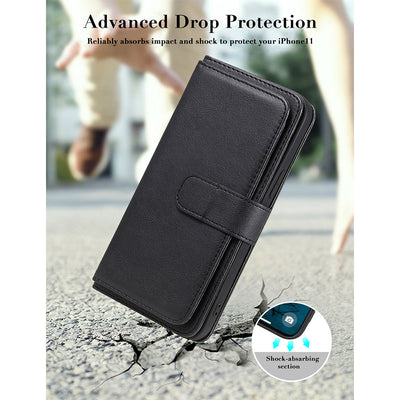 iPhone Wallet Case Lightweight Flip Case with Credit Card Holder