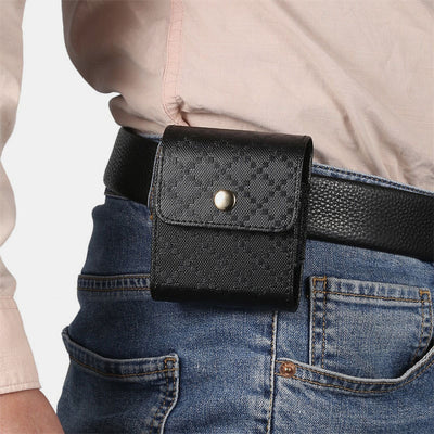 Mini PU Waist Bag EDC Pouch for Samsung Z Flip 3 Moto Razr
