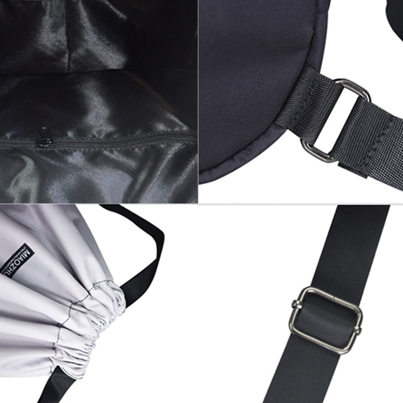 Large Capacity Waterproof Drawstring Nylon Backpack for Sport Swimming Yoga