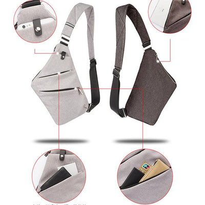 Anti-Theft Waterproof Sport Chest Bag