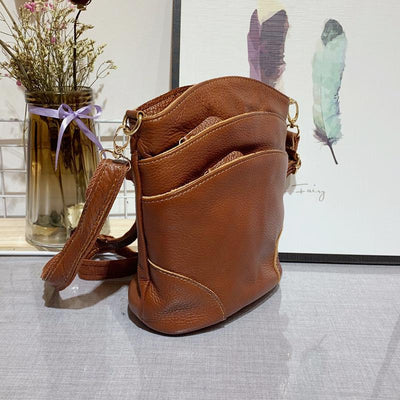Genuine Leather Stylish Crossbody Bag