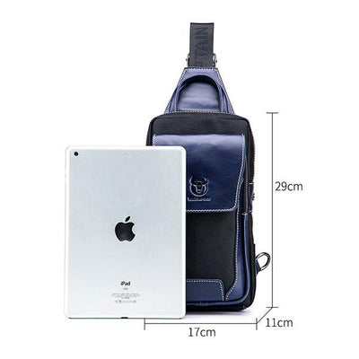 Genuine Leather Casual Fashion Chest Bag