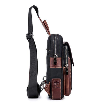 Genuine Leather Casual Fashion Chest Bag