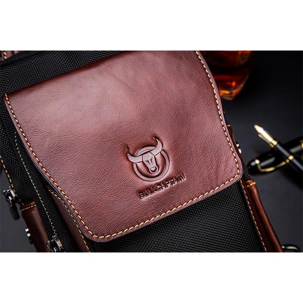 Genuine Leather Casual Fashion Chest Bag