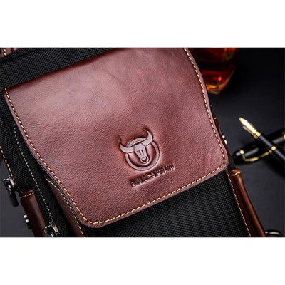 Genuine Leather Casual Fashion Chest Bag