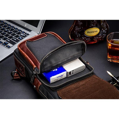 Genuine Leather Casual Fashion Chest Bag