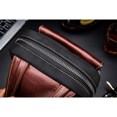 Genuine Leather Casual Fashion Chest Bag
