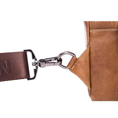 Genuine Leather Casual Sport Sling Bag