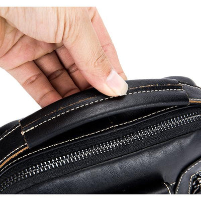 Genuine Leather Multifunctional Shoulder Bag