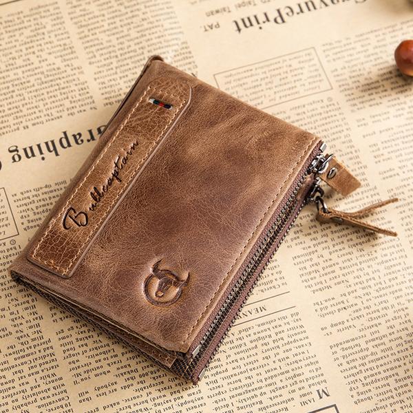 Genuine Leather Multifunctional Wallet