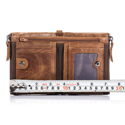 Genuine Leather Multifunctional Wallet