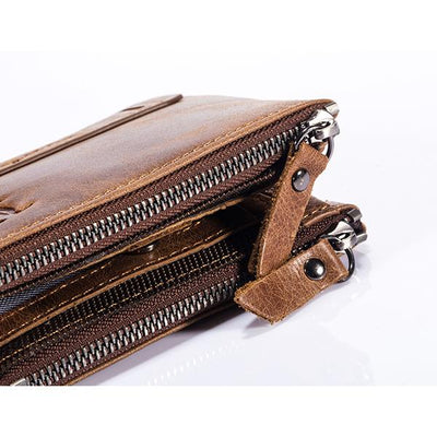 Genuine Leather Multifunctional Wallet