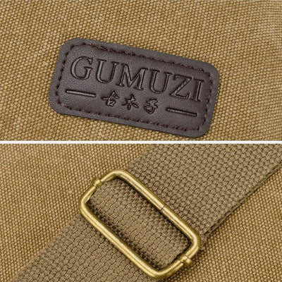 Large Capacity Canvas Casual Shoulder Crossbody Bag