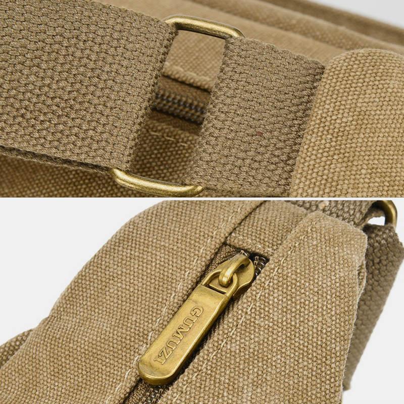 Large Capacity Canvas Casual Shoulder Crossbody Bag