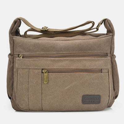 Large Capacity Canvas Casual Shoulder Crossbody Bag