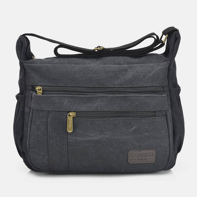 Large Capacity Canvas Casual Shoulder Crossbody Bag