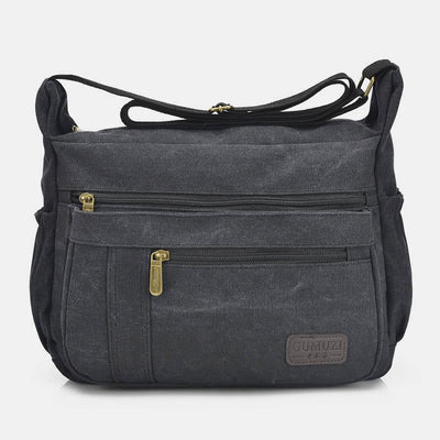 Large Capacity Canvas Casual Shoulder Crossbody Bag