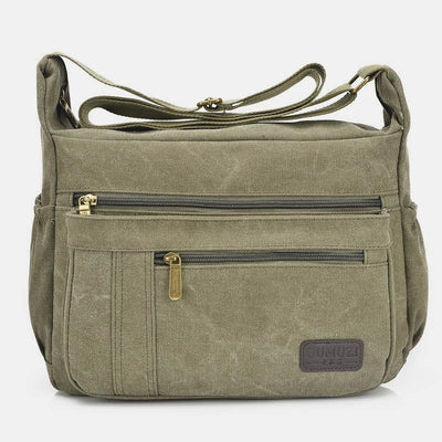 Large Capacity Canvas Casual Shoulder Crossbody Bag