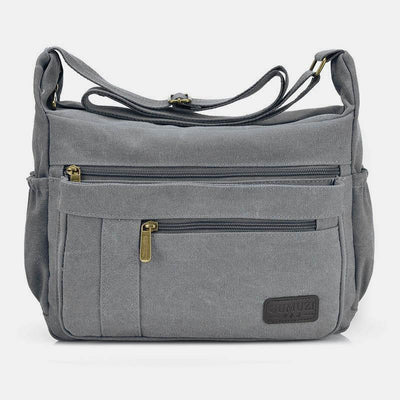 Large Capacity Canvas Casual Shoulder Crossbody Bag