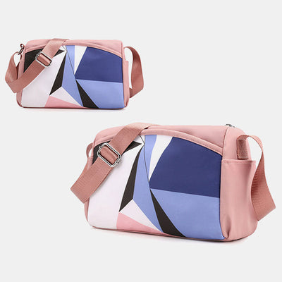 Lightweight Waterproof Color Black Crossbody Bag