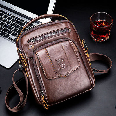 Men's Casual Leather Business Vintage Crossbody Bag