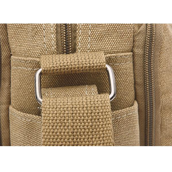 Multi-Slot Vintage Travel Crossbody Bag