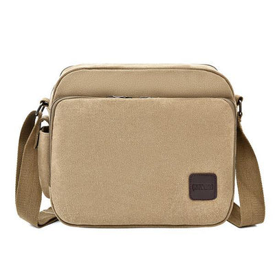 Multi-Slot Vintage Travel Crossbody Bag