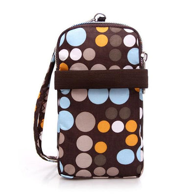 Multi-color Floral Printed Wrist Bag Phone Bag