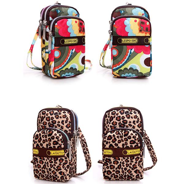 Multi-color Floral Printed Wrist Bag Phone Bag