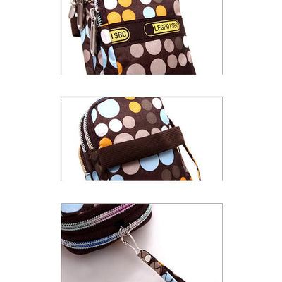 Multi-color Floral Printed Wrist Bag Phone Bag