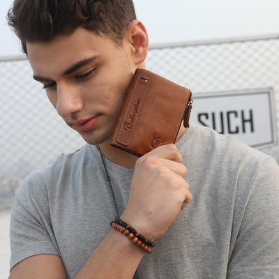 Genuine Leather Multifunctional Wallet