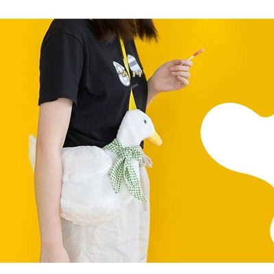 Plush Duck Cute Crossbody Bag