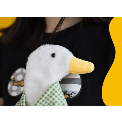 Plush Duck Cute Crossbody Bag