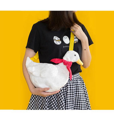 Plush Duck Cute Crossbody Bag