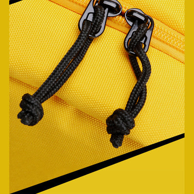 Solid Large Capacity Waterproof School Backpack