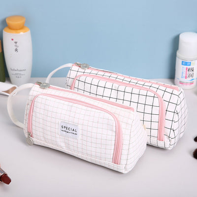 Student's Pen Case Makeup Storage Bag