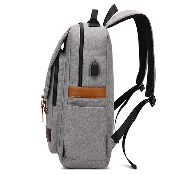 USB Charging Large Capacity School Backpack