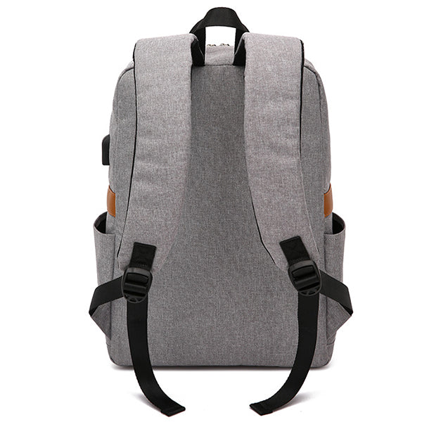 USB Charging Large Capacity School Backpack