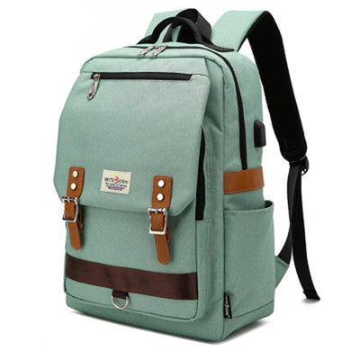 USB Charging Large Capacity School Backpack