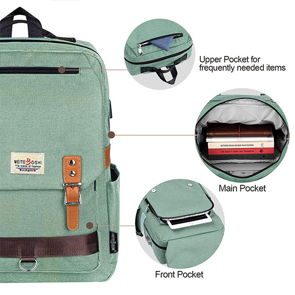 USB Charging Large Capacity School Backpack