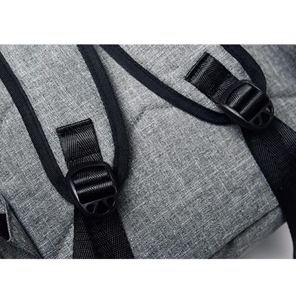 Unisex USB Charging Multifunctional Drawstring Backpack