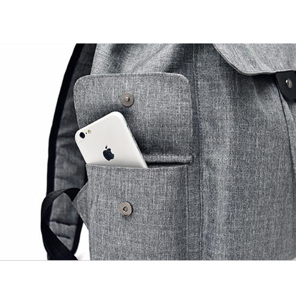 Unisex USB Charging Multifunctional Drawstring Backpack