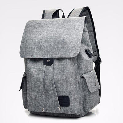 Unisex USB Charging Multifunctional Drawstring Backpack