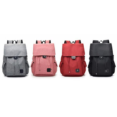 Unisex USB Charging Multifunctional Drawstring Backpack