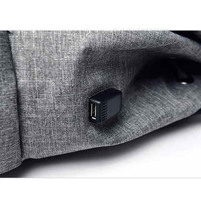 Unisex USB Charging Multifunctional Drawstring Backpack