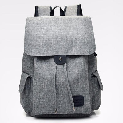 Unisex USB Charging Multifunctional Drawstring Backpack